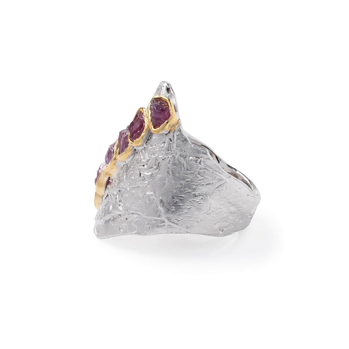 German Kabirski Sandi Rough Ruby Ring