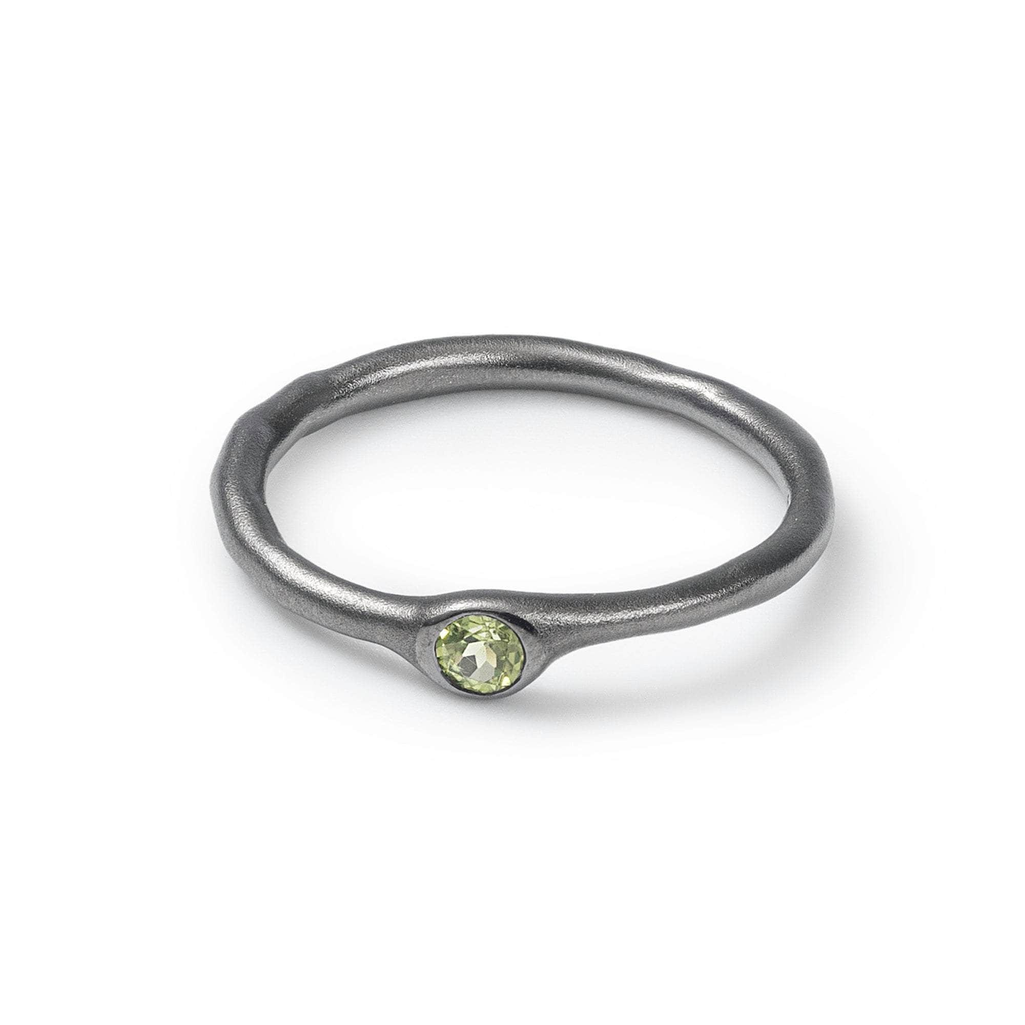 German Kabirski Vihrea Peridot Ring