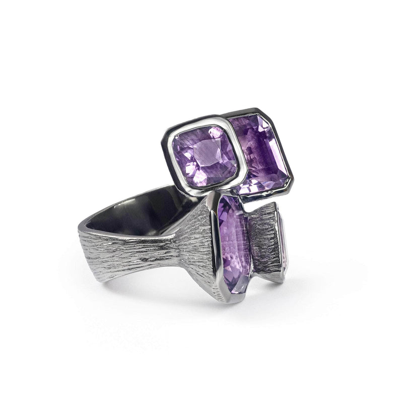 German Kabirski Acan Amethyst Ring