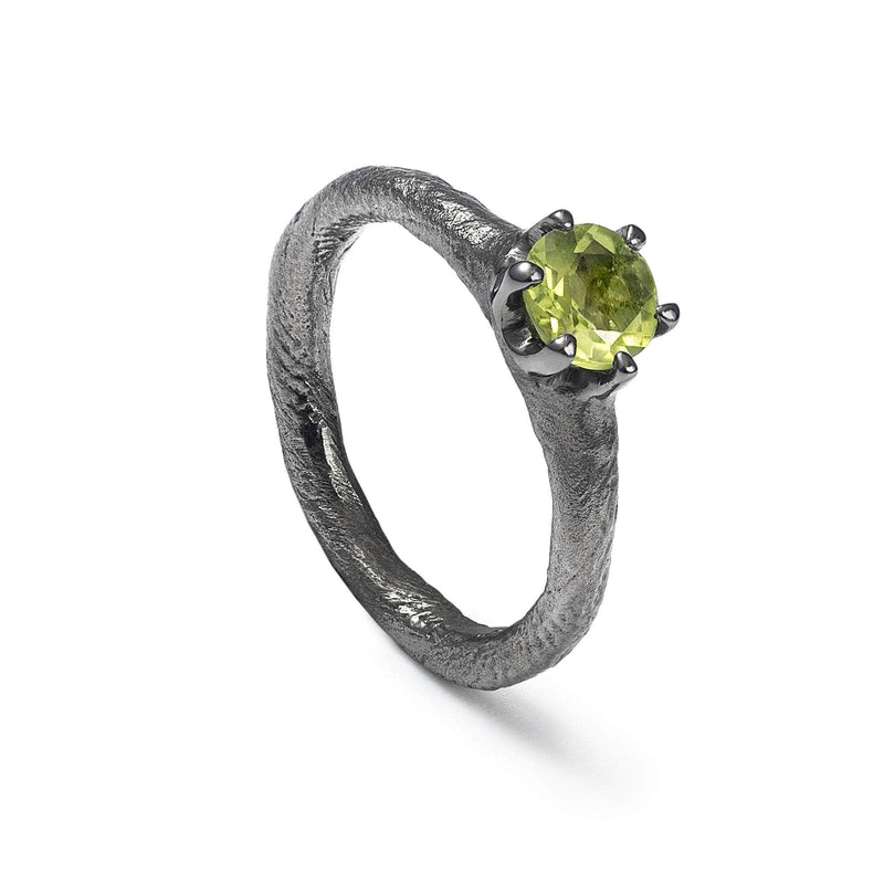 German Kabirski Shobu Peridot Ring