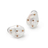 German Kabirski Kirei Baroque Pearl and Citrine Earrings (White Rhodium)