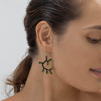 German Kabirski Elgar Chrome Diopside Earrings