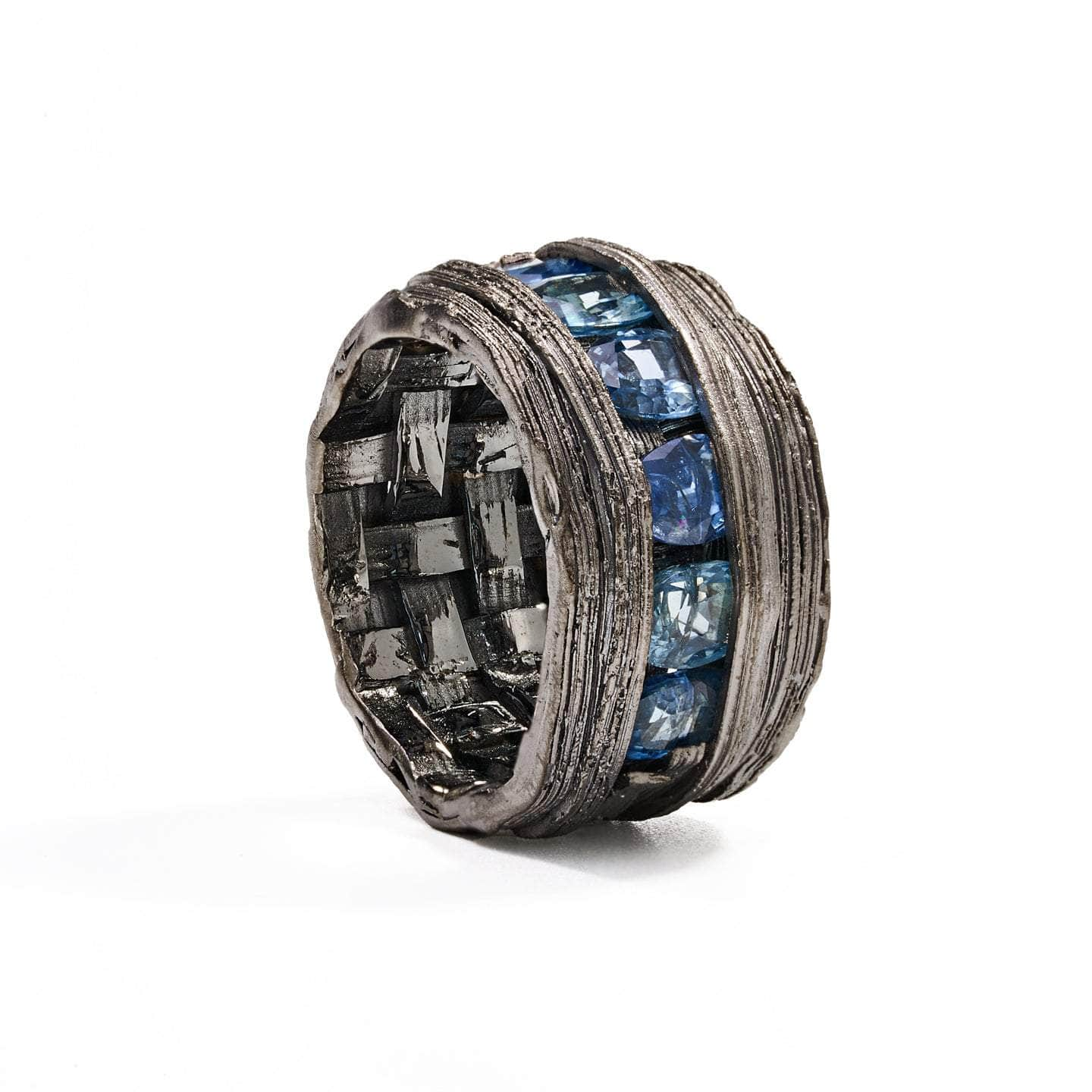 German Kabirski Denn Blue Sapphire Ring