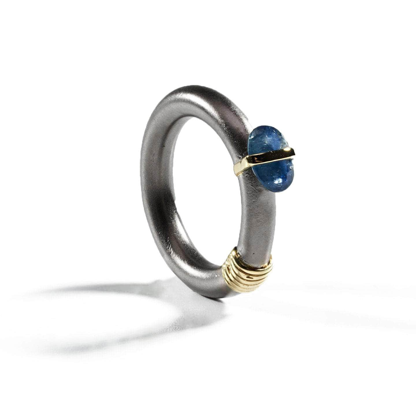 German Kabirski Picco Blue Sapphire Ring