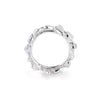 German Kabirski Livia Fancy Sapphire Ring (White Rhodium)