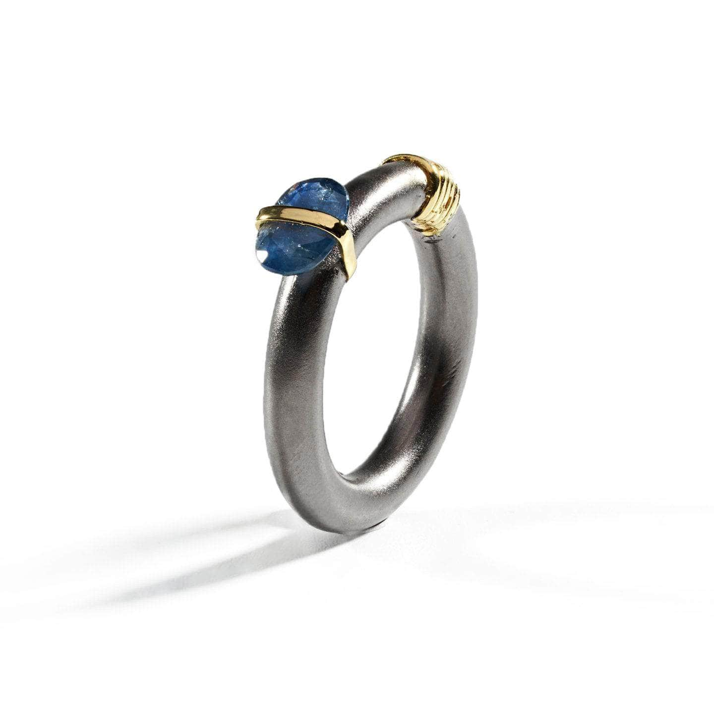 German Kabirski Picco Blue Sapphire Ring