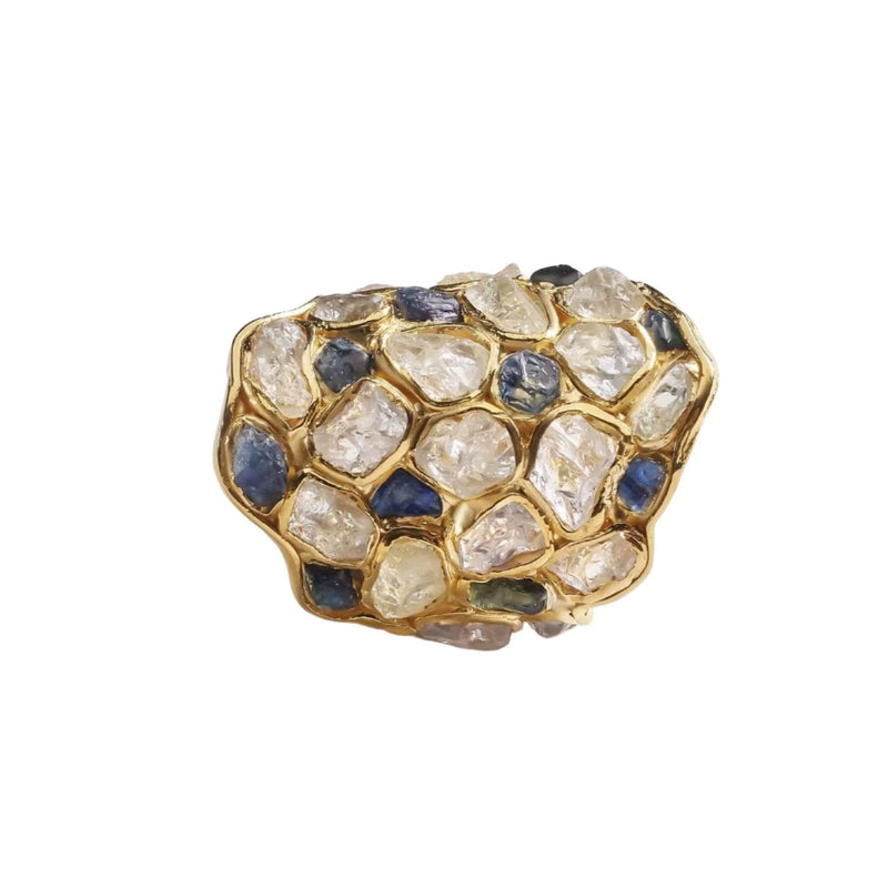 German Kabirski Nerissa Mixed Sapphire Ring