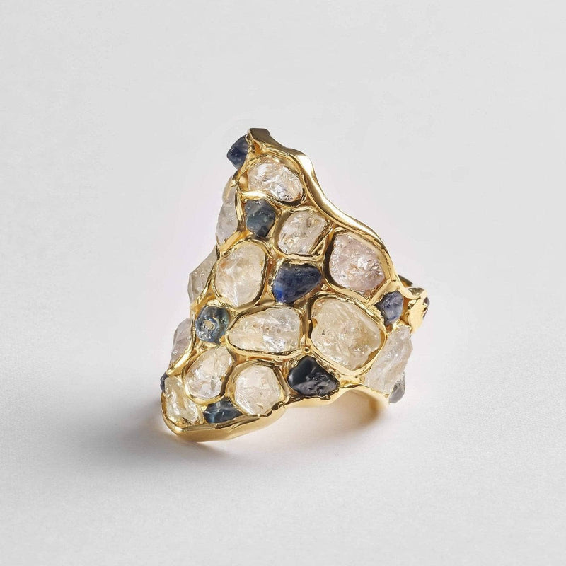 German Kabirski Nerissa Mixed Sapphire Ring