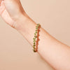 German Kabirski Aten Green Garnet Bangle