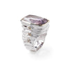 German Kabirski Zao Ametrine and Diamond Ring