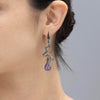 German Kabirski Roones Amethyst Earrings