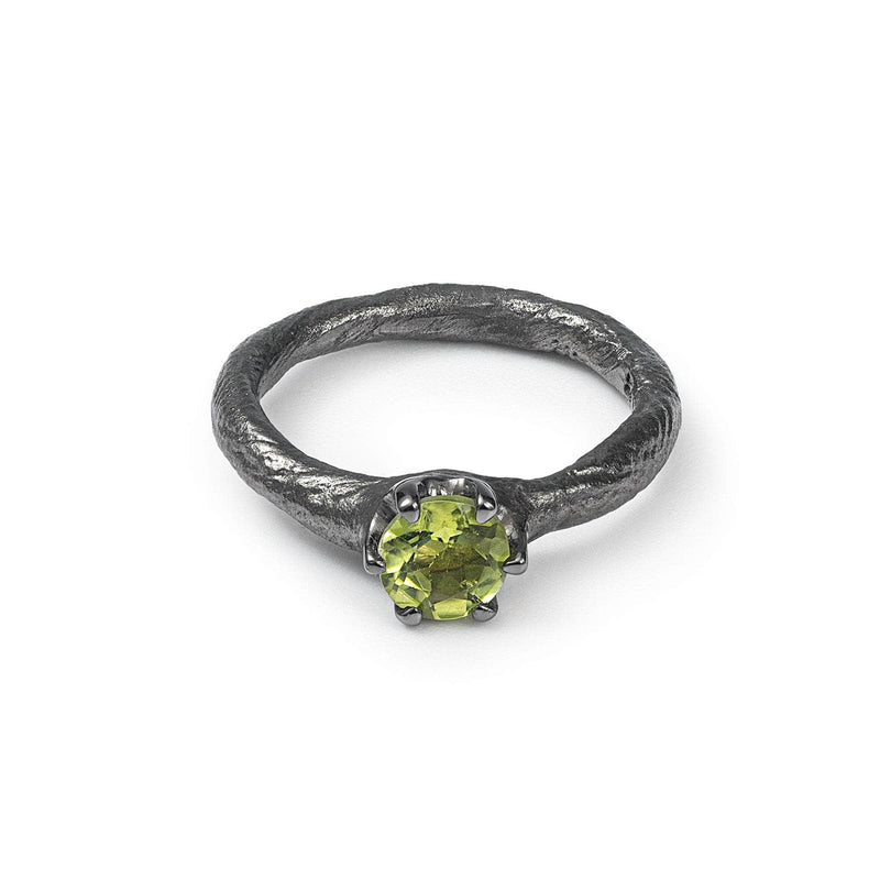 German Kabirski Shobu Peridot Ring