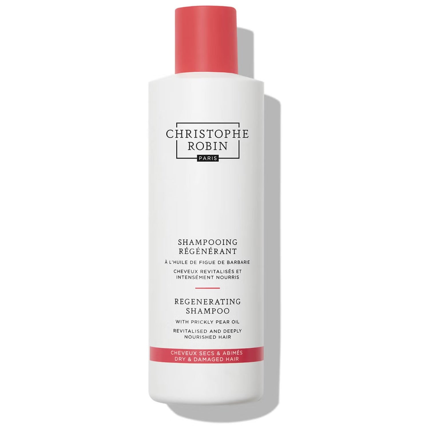 Christophe Robin Regenerating Shampoo with Prickly Pear Oil 250 ml