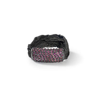 German Kabirski Nereon Rhodolite Ring (Black Ruthenium)