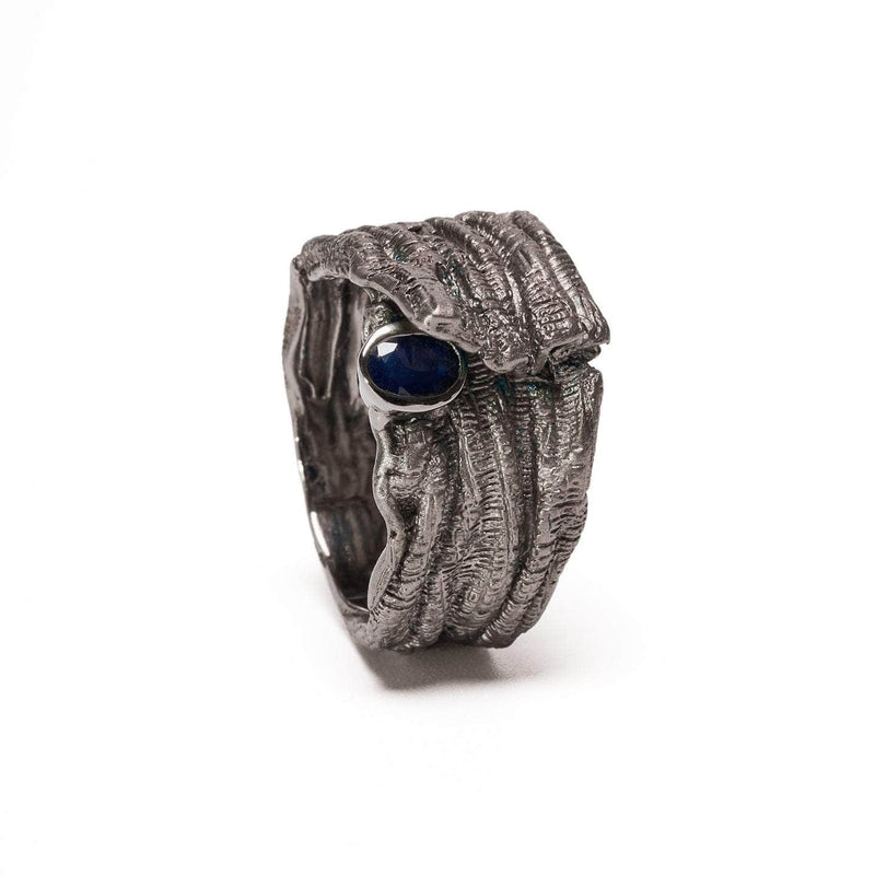 German Kabirski Arion Blue Sapphire Ring