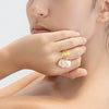 German Kabirski Niamh Baroque Pearl Ring (Gold 18K)