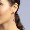 German Kabirski El Amethyst Earrings