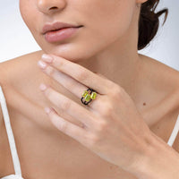 German Kabirski Ver Peridot Ring