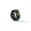 German Kabirski Umha Tsavorite and Peridot Ring