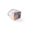 German Kabirski Chulla Amethyst and Sapphire Ring