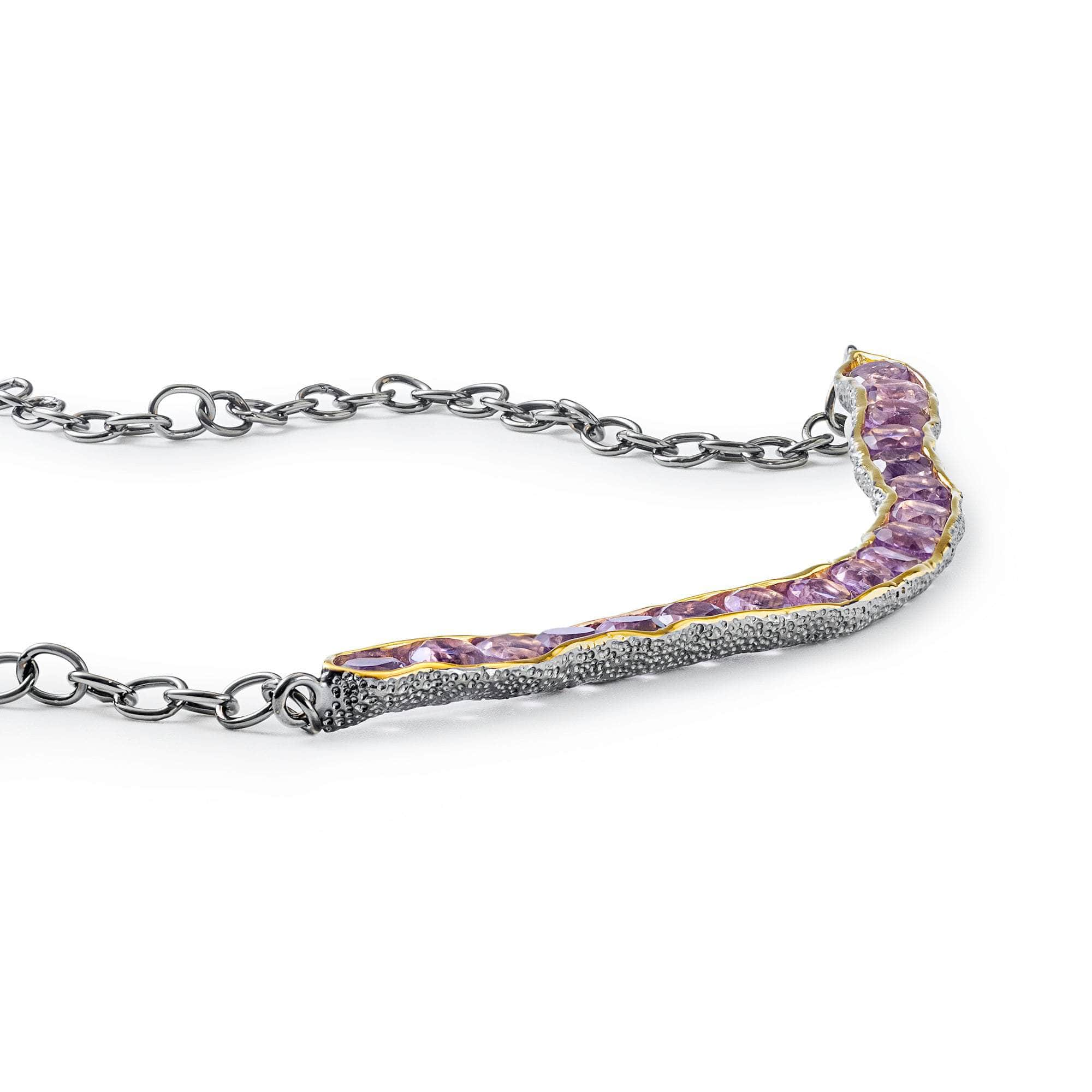 German Kabirski Rigzee Amethyst Necklace