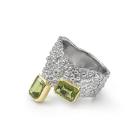 German Kabirski Aviv Peridot Ring