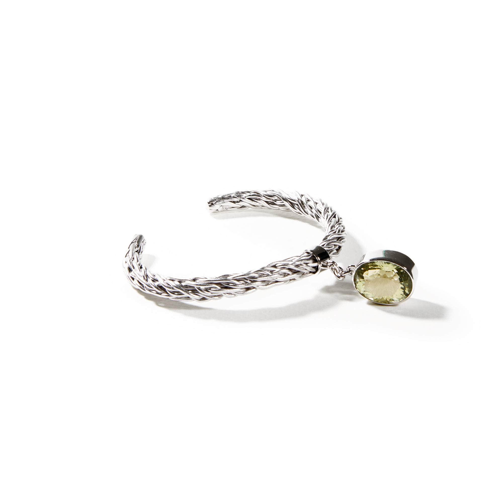 German Kabirski Tuoli Green Amethyst Bangle