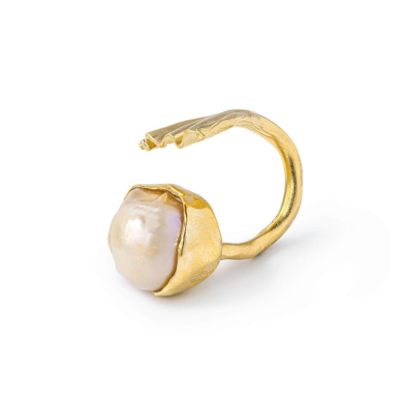 German Kabirski Niamh Baroque Pearl Ring (Gold 18K)