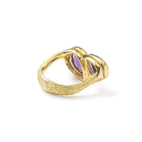 German Kabirski Tantra Amethyst Ring