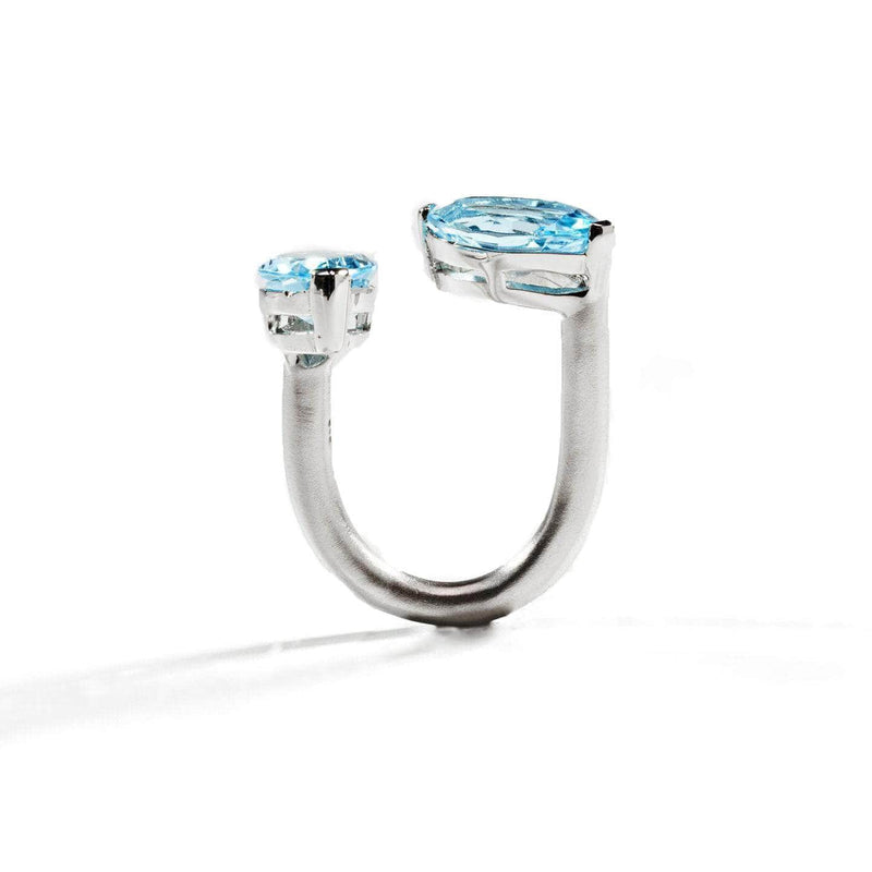 German Kabirski Torto Blue Topaz Ring