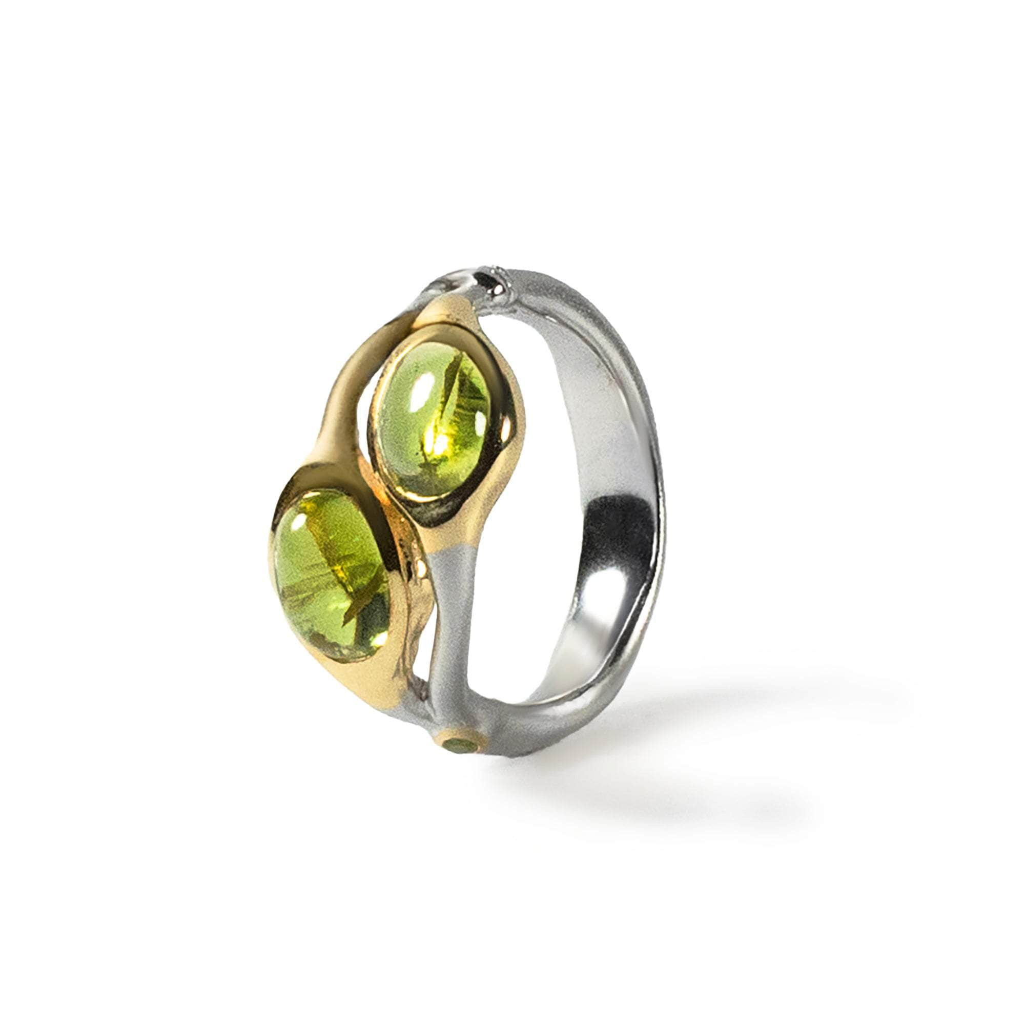 German Kabirski Urte Peridot Ring