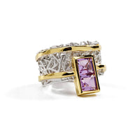 German Kabirski Verina Amethyst Ring