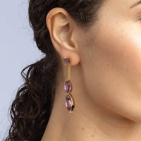 German Kabirski El Amethyst Earrings