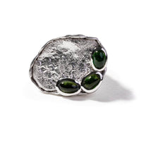 German Kabirski Vali Green Tourmaline Ring