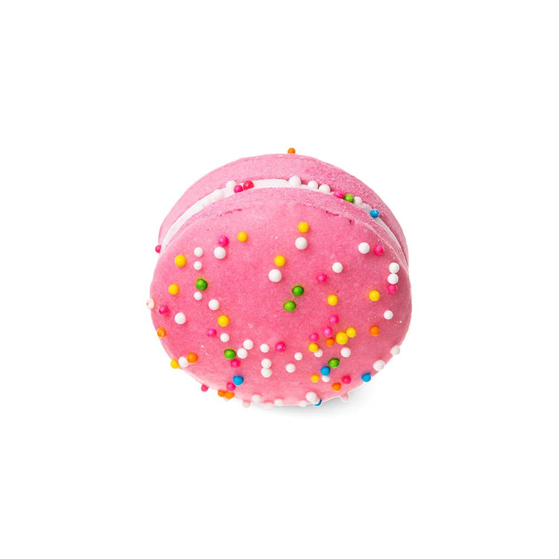 De Soap Boutique Macaroon Bath Bomb (Strawberry Banana) 60 Grams