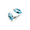 German Kabirski Torto Blue Topaz Ring