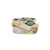 German Kabirski Vissa Mixed Sapphire Ring