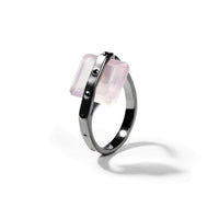 German Kabirski Arros Rose Quartz Ring