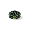 German Kabirski Umha Tsavorite and Peridot Ring