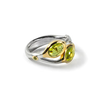 German Kabirski Urte Peridot Ring