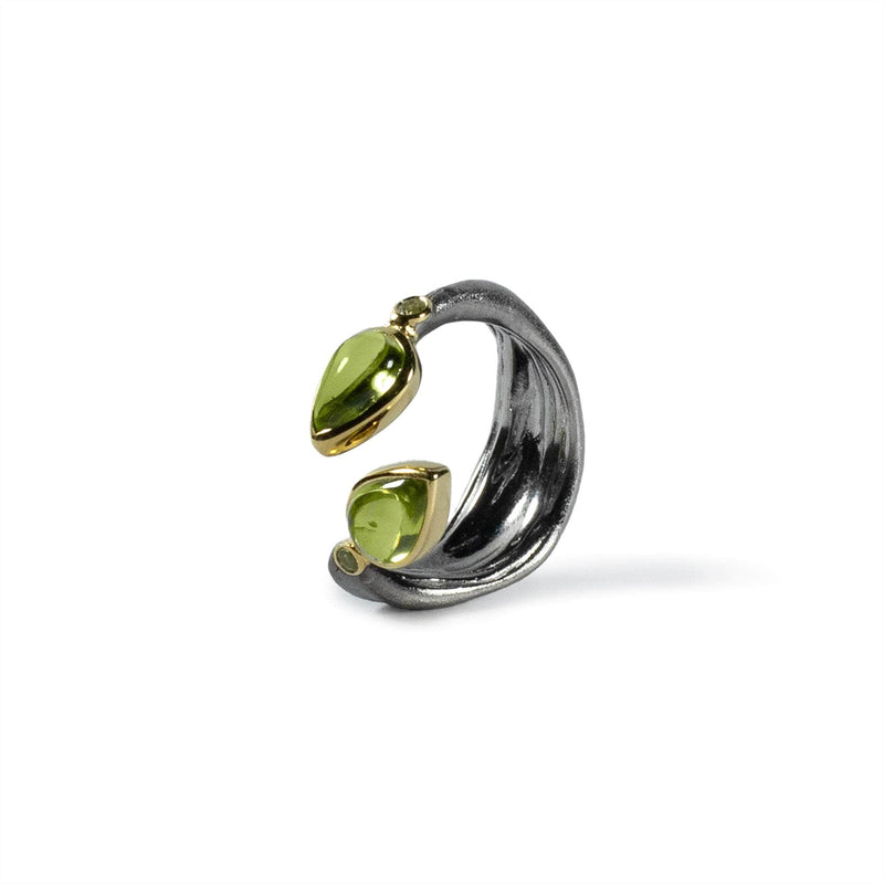 German Kabirski Faure Peridot Ring