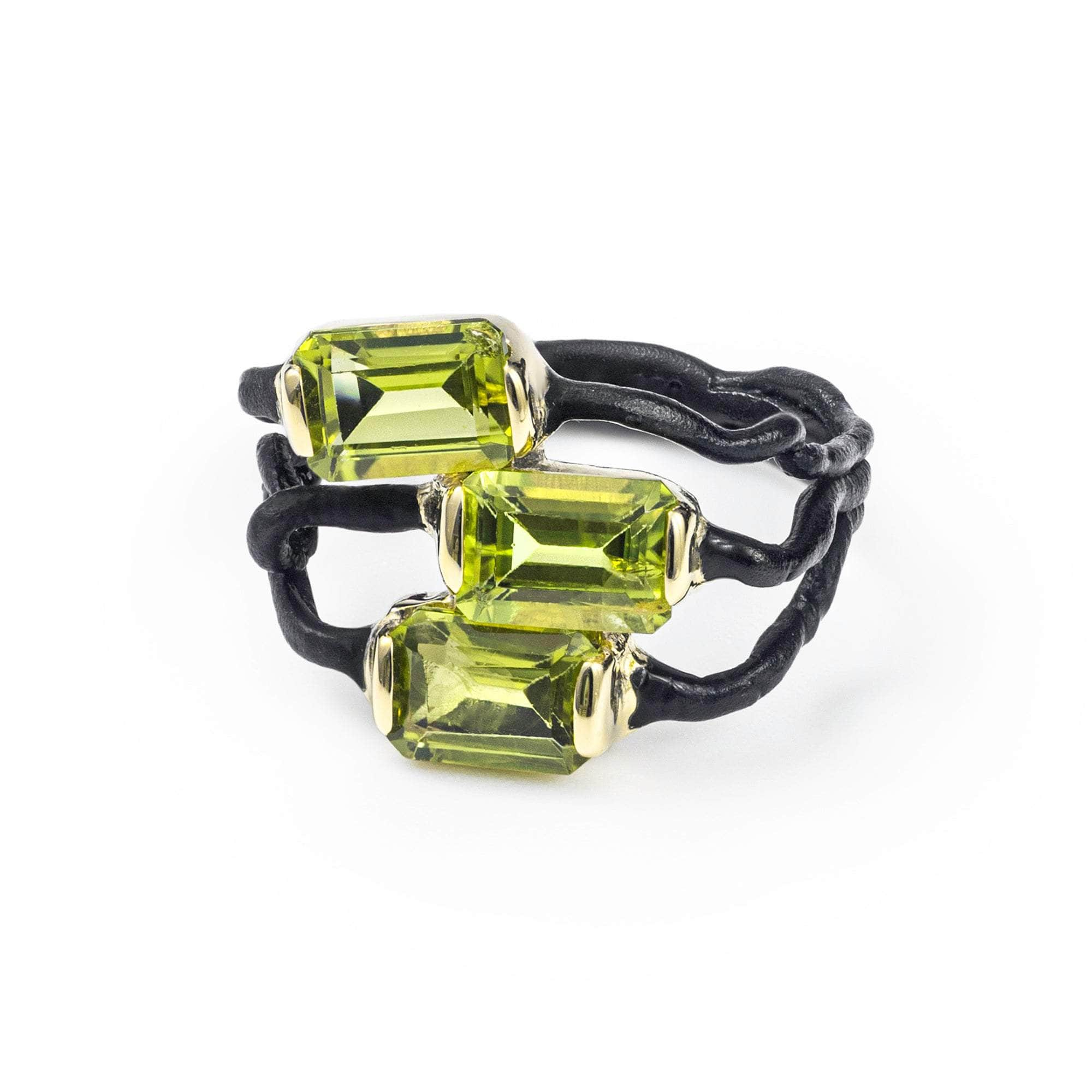 German Kabirski Ver Peridot Ring