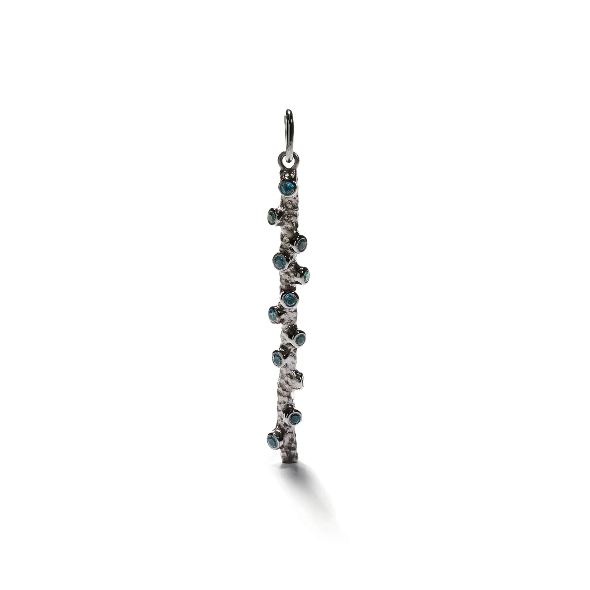 German Kabirski Akhta London Blue Topaz Pendant