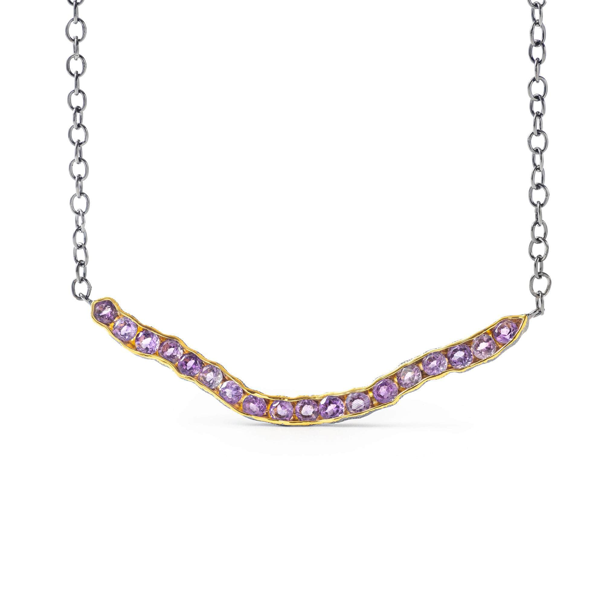 German Kabirski Rigzee Amethyst Necklace