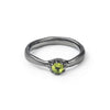 German Kabirski Rohelin Peridot Ring