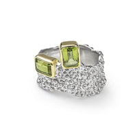 German Kabirski Aviv Peridot Ring