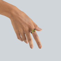 German Kabirski Elar Peridot Ring