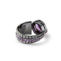 German Kabirski Sucellus Amethyst Ring