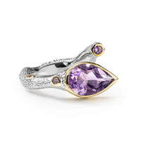 German Kabirski Tangaroa Amethyst Ring