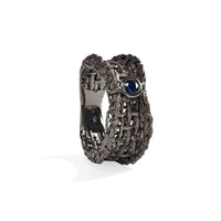 German Kabirski Oren Blue Sapphire Ring